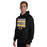 Man wearing Klein Oak High School Panthers Black Classic Unisex Hoodie 238