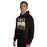 Man wearing Klein Oak High School Panthers Black Classic Unisex Hoodie 240