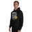 Man wearing Klein Oak High School Panthers Black Classic Unisex Hoodie 232