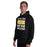 Man wearing Klein Oak High School Panthers Black Classic Unisex Hoodie 231