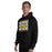 Man wearing Klein Oak High School Panthers Black Classic Unisex Hoodie 223