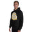Man wearing Klein Oak High School Panthers Black Classic Unisex Hoodie 219