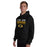 Man wearing Klein Oak High School Panthers Black Classic Unisex Hoodie 024