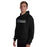 Man wearing Hebron High School Hawks Black Classic Unisex Hoodie 200