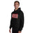 Man wearing Katy High School Tigers Black Classic Unisex Hoodie 098
