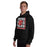 Man wearing Katy High School Tigers Black Classic Unisex Hoodie 235