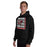 Man wearing Lake Travis High School Cavaliers Black Classic Unisex Hoodie 235