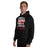 Man wearing Lake Travis High School Cavaliers Black Classic Unisex Hoodie 232
