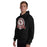 Man wearing Lewisville High School Farmers Black Classic Unisex Hoodie 212