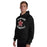 Man wearing MacArthur High School Generals Black Classic Unisex Hoodie 228