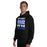 Man wearing New Caney High School Eagles Black Classic Unisex Hoodie 231