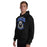 Man wearing New Caney High School Eagles Black Classic Unisex Hoodie 213