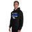 Man wearing New Caney High School Eagles Black Classic Unisex Hoodie 024