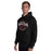 Man wearing Odessa High School Bronchos Black Classic Unisex Hoodie 211