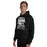 Man wearing Permian High School Panthers Black Classic Unisex Hoodies 232