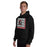 Man wearing Porter High School Spartans Black Classic Unisex Hoodie 235