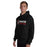 Man wearing Porter High School Spartans Black Classic Unisex Hoodie 200