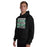Man wearing Spring High School Lions Black Classic Unisex Hoodie 238