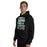 Man wearing Spring High School Lions Black Classic Unisex Hoodie 232
