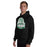 Man wearing Spring High School Lions Black Classic Unisex Hoodie 219