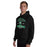Man wearing Spring High School Lions Black Classic Unisex Hoodie 221