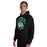 Man wearing Spring High School Lions Black Classic Unisex Hoodie 204