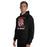 Man wearing Tomball High School Cougars Black Classic Unisex Hoodie 205
