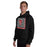 Man wearing Tomball High School Cougars Black Classic Unisex Hoodie 235