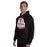 Man wearing Tomball High School Cougars Black Classic Unisex Hoodie 219
