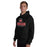 Man wearing Tomball High School Cougars Black Classic Unisex Hoodie 222