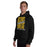 Man wearing Tomball West High School Tigers Black Classic Unisex Hoodie 241