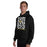 Man wearing Tomball West High School Tigers Black Classic Unisex Hoodie 236