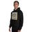 Man wearing Tomball West High School Tigers Black Classic Unisex Hoodie 235