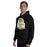 Man wearing Tomball West High School Tigers Black Classic Unisex Hoodie 219