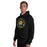 Man wearing Tomball West High School Tigers Black Classic Unisex Hoodie 214