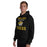 Man wearing Tomball West High School Tigers Black Classic Unisex Hoodie 006