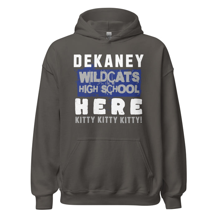 Dekaney High School Wildcats Charcoal Grey Classic Unisex Hoodie 231