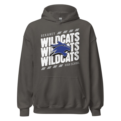 Dekaney High School Wildcats Charcoal Grey Classic Unisex Hoodie 223