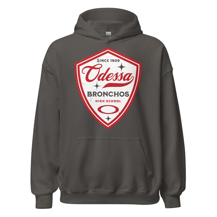 Odessa High School Bronchos Dark Grey Classic Unisex Hoodie 225