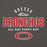 Close-up view of Odessa High School Bronchos Dark Grey Classic Unisex Hoodie 040