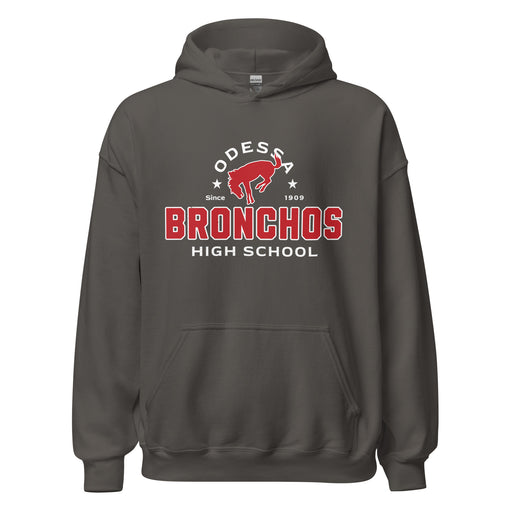Odessa High School Bronchos Dark Grey Classic Unisex Hoodie 222