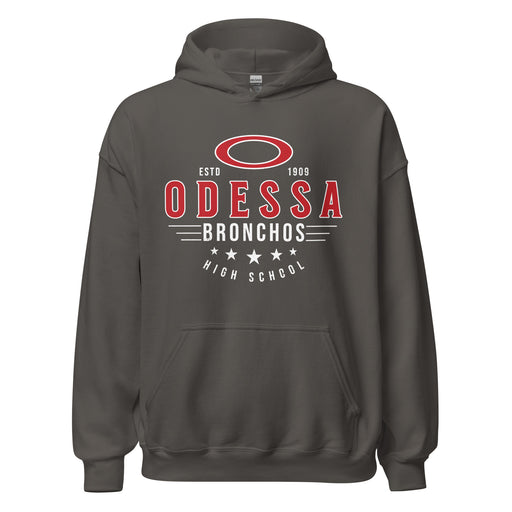 Odessa High School Bronchos Dark Grey Classic Unisex Hoodie 217