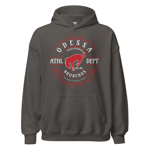 Odessa High School Bronchos Dark Grey Classic Unisex Hoodie 201