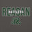 Back view of Reagan High School Rattlers Dark Grey Classic Unisex Hoodie 227
