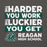Close-up view of Reagan High School Rattlers Dark Grey Classic Unisex Hoodie 238