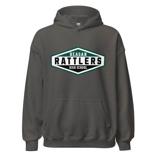 Reagan High School Rattlers Dark Grey Classic Unisex Hoodie 009