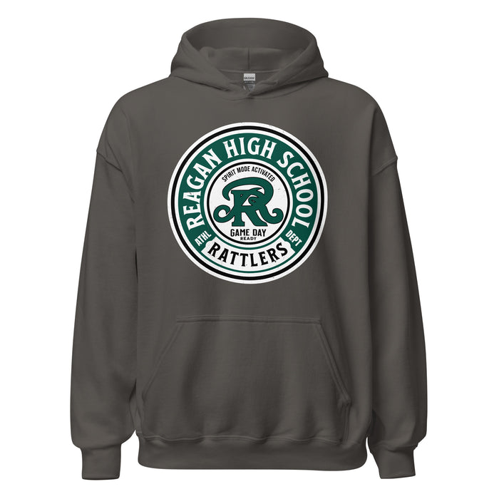 Reagan High School Rattlers Dark Grey Classic Unisex Hoodie 220