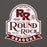 Close-up view of Round Rock High School Dragons Dark Grey Classic Unisex Hoodie 219