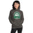 Woman wearing Spring High School Lions Dark Grey Classic Unisex Hoodie 212