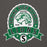 Close-up view of Spring High School Lions Dark Grey Classic Unisex Hoodie 212